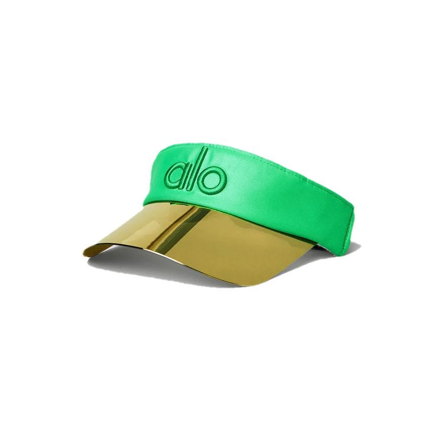 Solar Visor - Palm Green