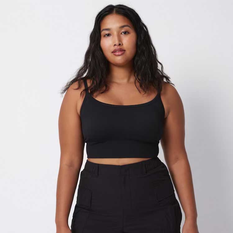 Seamless Half Bra Camisole