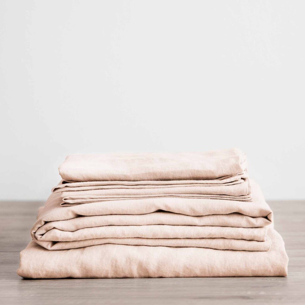 Cultiver Linen Sheet Set with Pillowcases