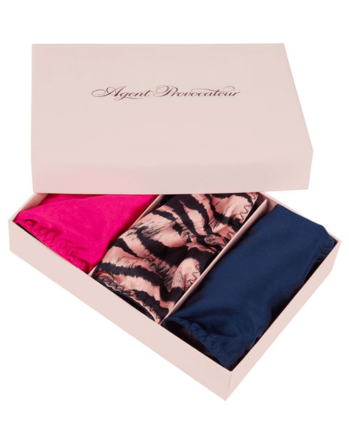 Agent Provocateur Fabi 3 Pack Thong Set