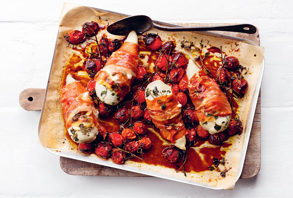 Balsamic tomato chicken parma