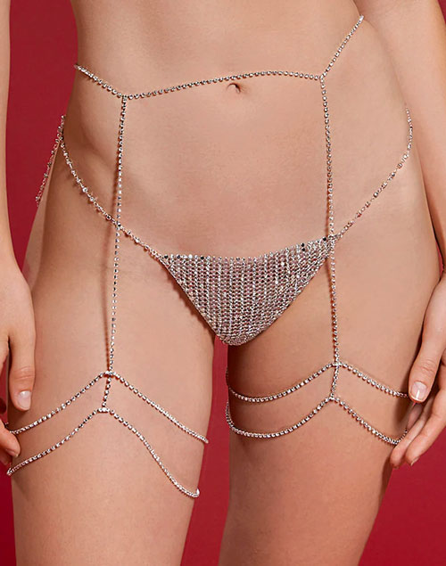 BB x Ashish Body Jewellery Thigh Harness