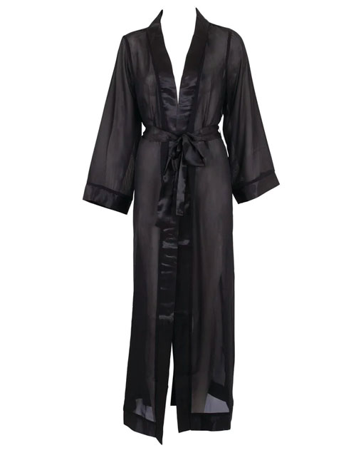Bluebella Marcella Long Kimono Black