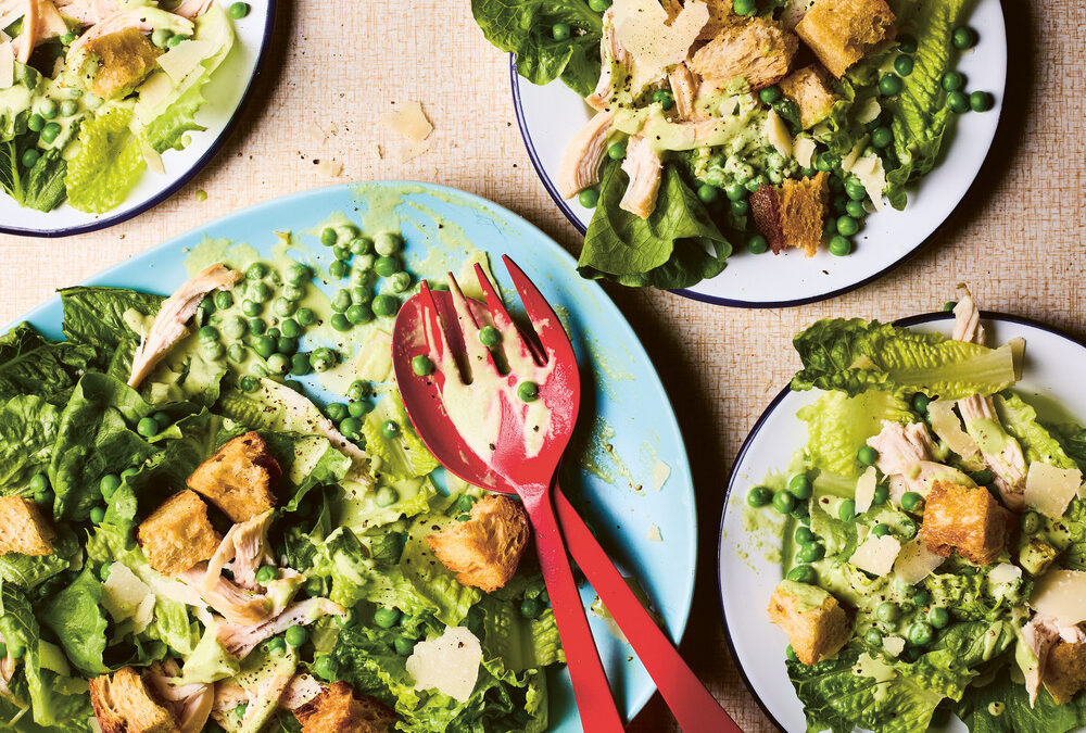 Chicken peasar salad