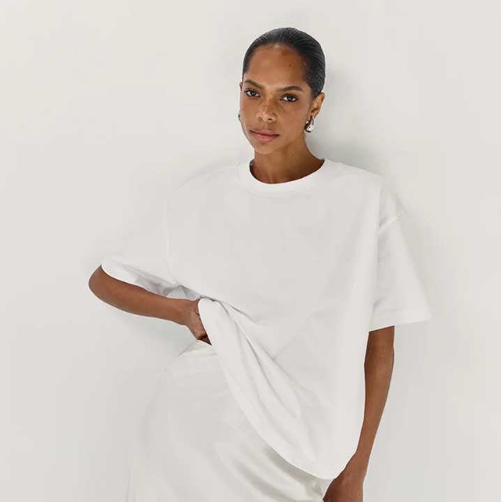 DISSH Noah Off White Signature Cotton Tee