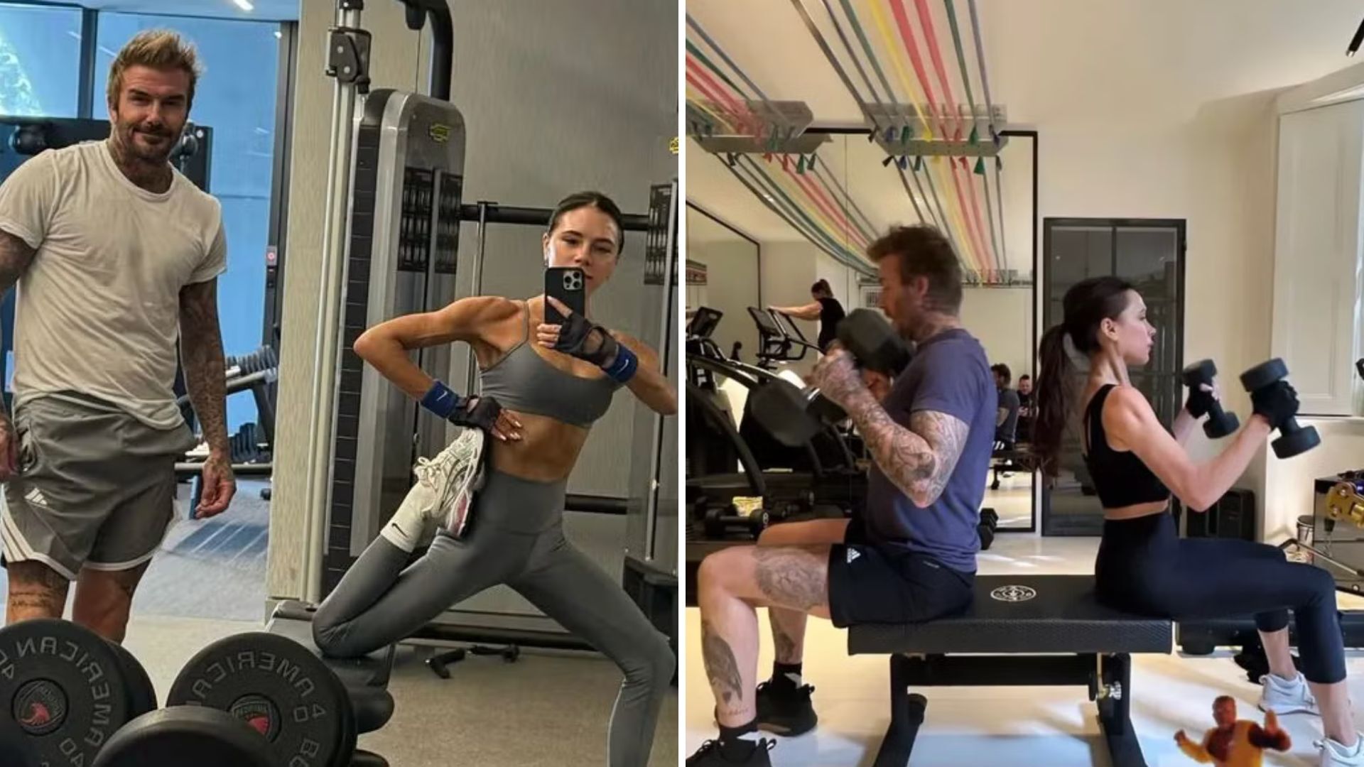 Inside David and Victoria Beckham’s workout routine – and why it takes two