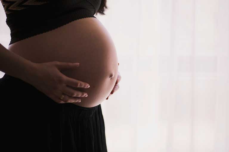 Pregnant person